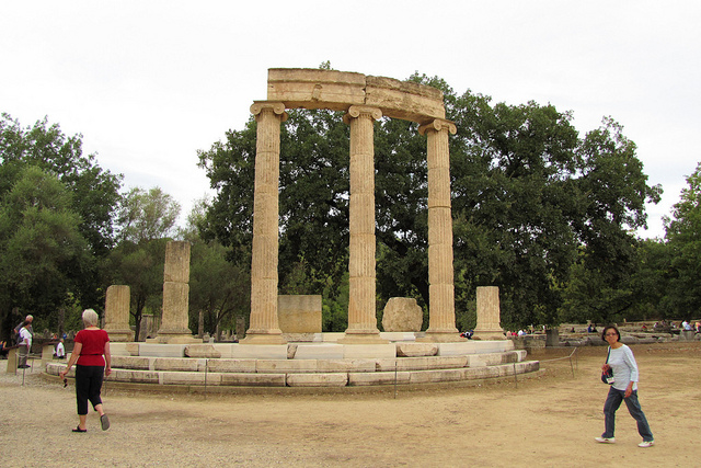 オリンピアの古代遺跡の画像9