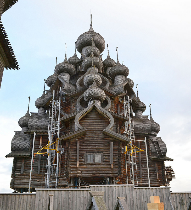 キジ島の木造教会の画像1