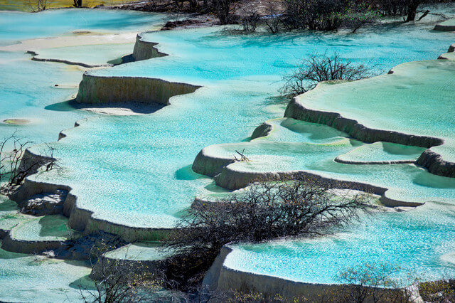 黄龍の景観と歴史地域の画像1