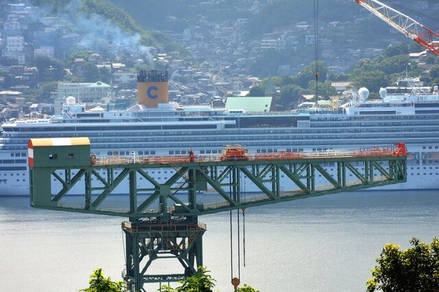 三菱長崎造船所：ジャイアント・カンチレバークレーンの画像1