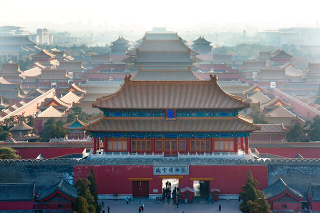 北京の故宮：紫禁城の画像1