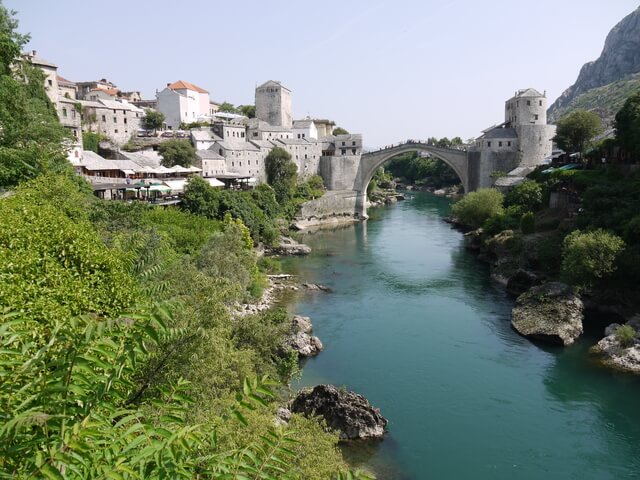 モスタル旧市街の石橋地区の画像3
