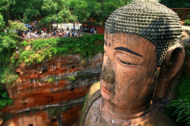 楽山大仏の景勝地の画像2