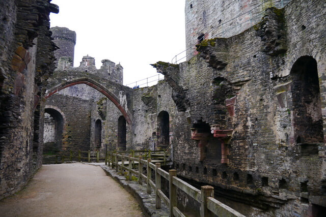 グウィネズのエドワード１世の城群と市壁群の画像7