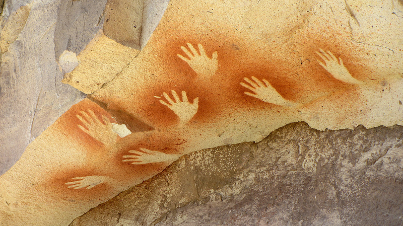 ピントゥラス川のクエバ・デ・ラス・マノスの画像3