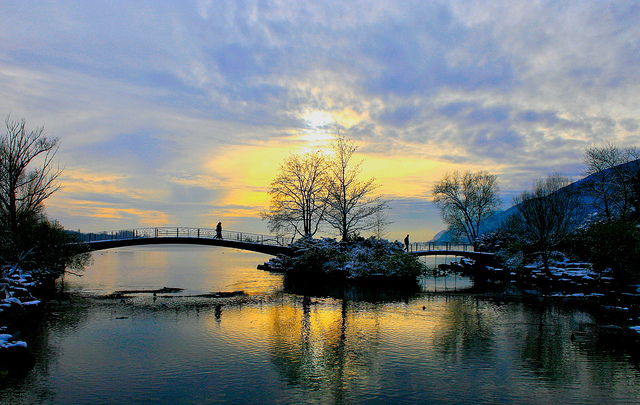 アルプス山系の先史時代杭上住居跡群の画像5