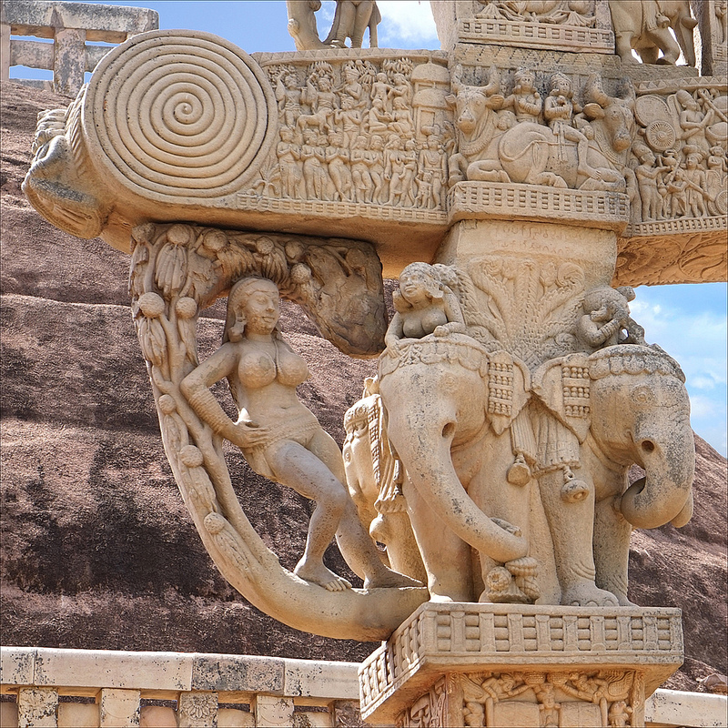 サーンチーの仏教遺跡の画像4