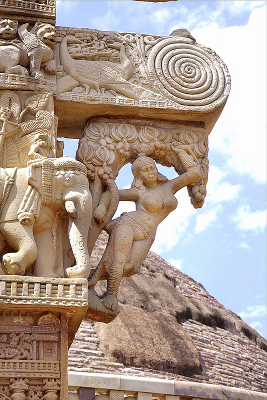 サーンチーの仏教遺跡の画像7