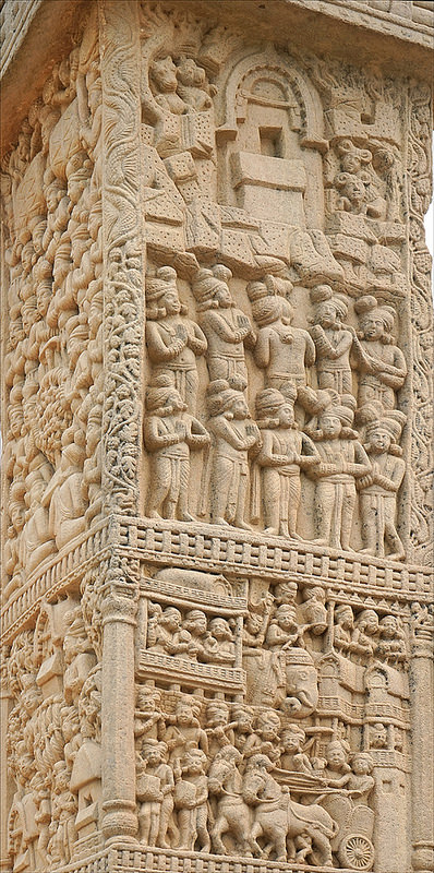 サーンチーの仏教遺跡の画像12