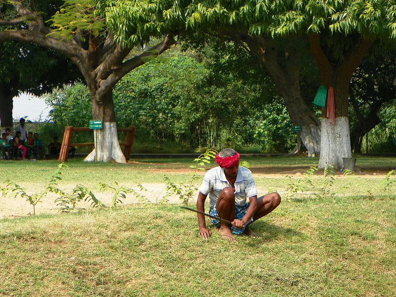 ビハール州ナーランダ・マハーヴィハーラの遺跡の画像6