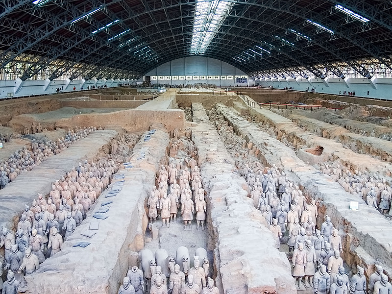 始皇帝陵と兵馬俑坑の画像3