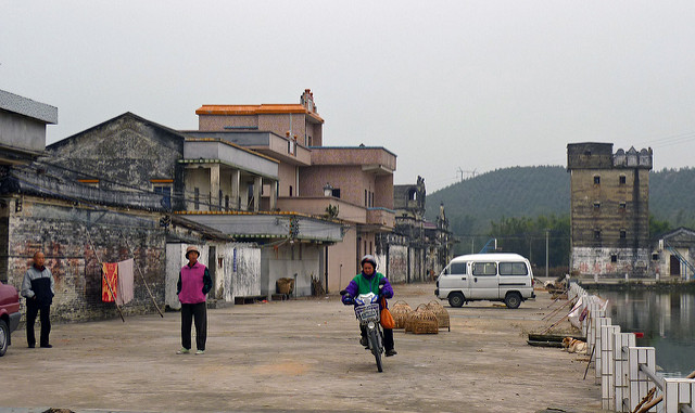 開平の望楼群と村落の画像13