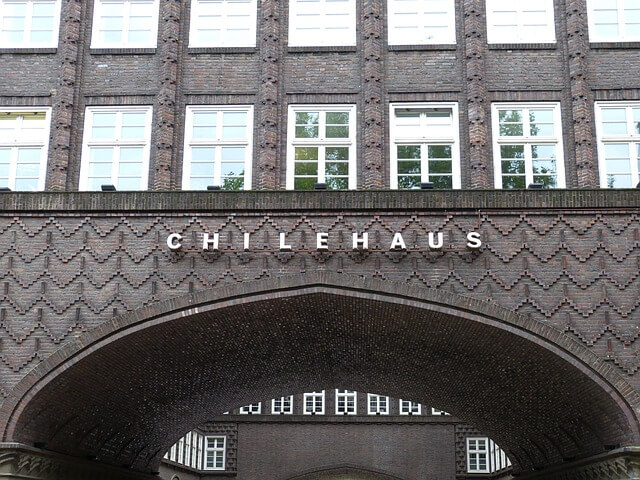 シュパイヒャーシュタットと、チリハウスのあるコントールハウス地区の画像3