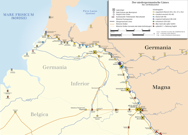 ローマ帝国の国境線 - 低地ゲルマンリーメスの画像1