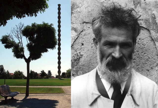 トゥルグ・ジウのブランクーシ記念作品群の画像1